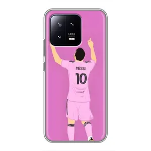 Чехлы Лео Месси в Майами на Xiaomi 13 (Празднование Месси)