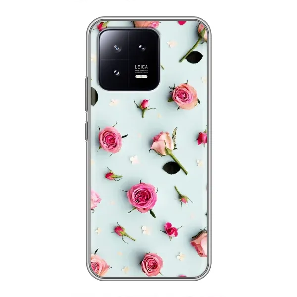 Чехол с рисунком «Разные цветы» для Xiaomi 13 Чехол с рисунком «Разные цветы» для Xiaomi 13