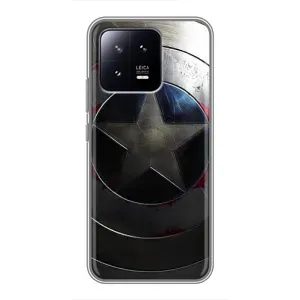 Чехол с Щитом Капитана Америки на Xiaomi 13 (Ретро Щит Капитана)