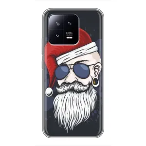 Чехол Санта Клаус для Xiaomi 13 (Рождественский МЕН)