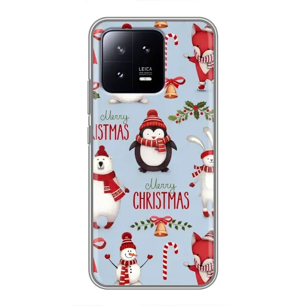 Чехол с рисунком «Рождественский» для Xiaomi 13