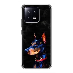 Бампер для Xiaomi 13 з картинкою "Песики" (Собака Мопсік)