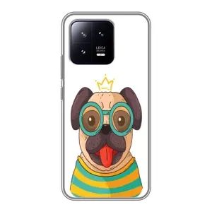 Бампер для Xiaomi 13 з картинкою "Песики" (Собака Король)