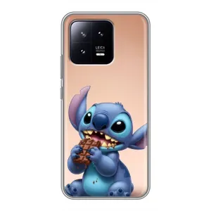 Чохол з малюнком Стіч для Xiaomi 13 (Стіч з шоколадом)