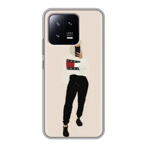 Силіконовый Чохол на Xiaomi 13 з картинкой Модных девушек (Стильна)