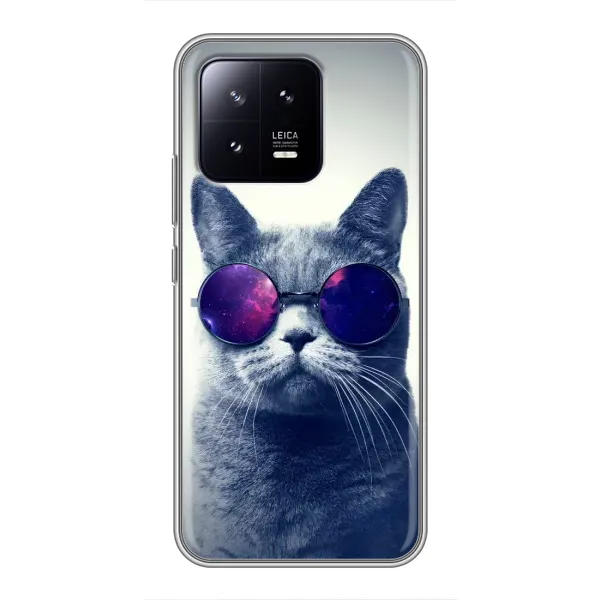Чехол с рисунком «Стильный КОТ» для Xiaomi 13
