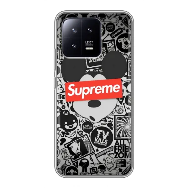 Чехол с рисунком «Supreme Маус» для Xiaomi 13 Чехол с рисунком «Supreme Маус» для Xiaomi 13
