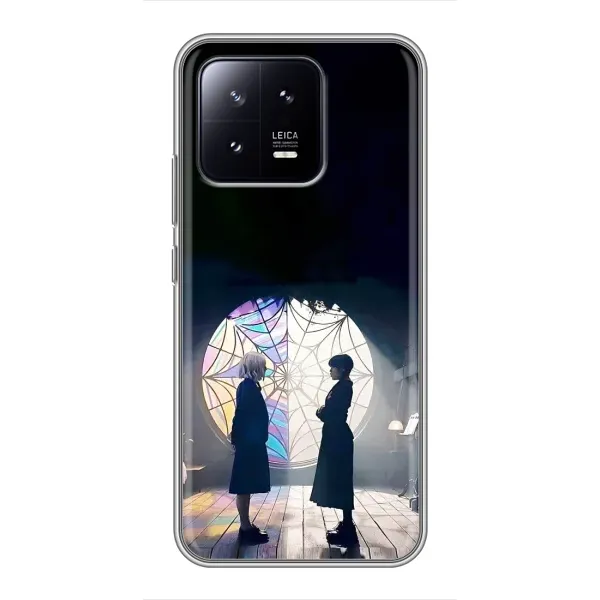 Чехол с рисунком «Уэнсдей и Энди» для Xiaomi 13 Чехол с рисунком «Уэнсдей и Энди» для Xiaomi 13