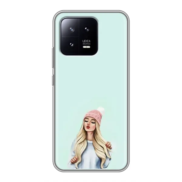 Чехол с рисунком «В шапке» для Xiaomi 13
