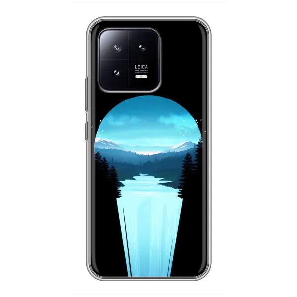Чехол с рисунком «Синий Водопад» для Xiaomi 13 Чехол с рисунком «Синий Водопад» для Xiaomi 13