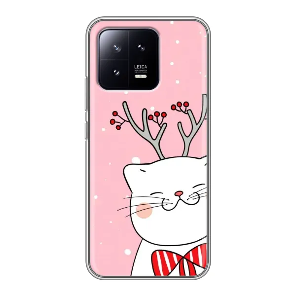Чехол с рисунком «Зимний кот» для Xiaomi 13 Чехол с рисунком «Зимний кот» для Xiaomi 13