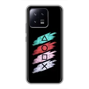Чехол КИБЕРСПОРТ для Xiaomi 13 (Значки Sony)
