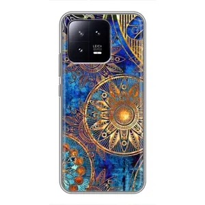 Чохли з сенсом на Xiaomi 13 (Золоті узори)