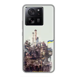 Чехлы на военную тематику для Xiaomi 13T Pro (Азовсталь)