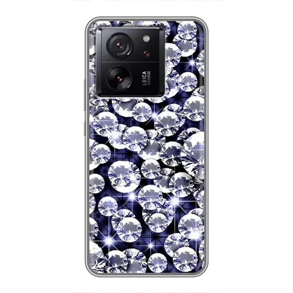 Чехол с рисунком «Бриллианты» для Xiaomi 13T Pro