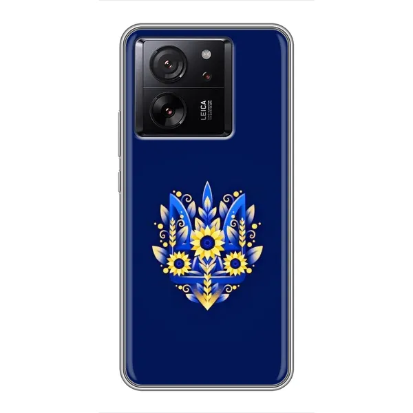 Чехол с рисунком «Цветущий Герб» для Xiaomi 13T Pro