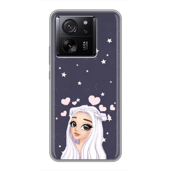 Чехол с рисунком «Девушка и сердечки» для Xiaomi 13T Pro Чехол с рисунком «Девушка и сердечки» для Xiaomi 13T Pro