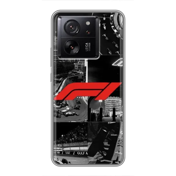 Чехол с рисунком «Коллаж Формула 1» для Xiaomi 13T Pro Чехол с рисунком «Коллаж Формула 1» для Xiaomi 13T Pro
