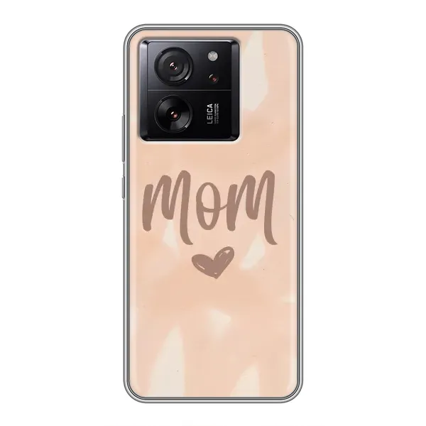 Чехол с рисунком «Love mom» для Xiaomi 13T Pro Чехол с рисунком «Love mom» для Xiaomi 13T Pro
