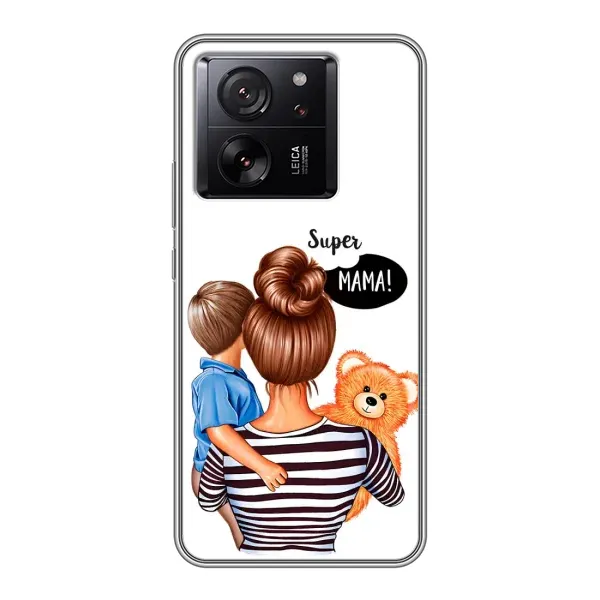 Чехол с рисунком «Мама и сын» для Xiaomi 13T Pro Чехол с рисунком «Мама и сын» для Xiaomi 13T Pro