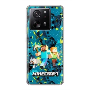 Чохли для Xiaomi 13T Pro (Персонажі МайнКрафт) (Майнкрафт)