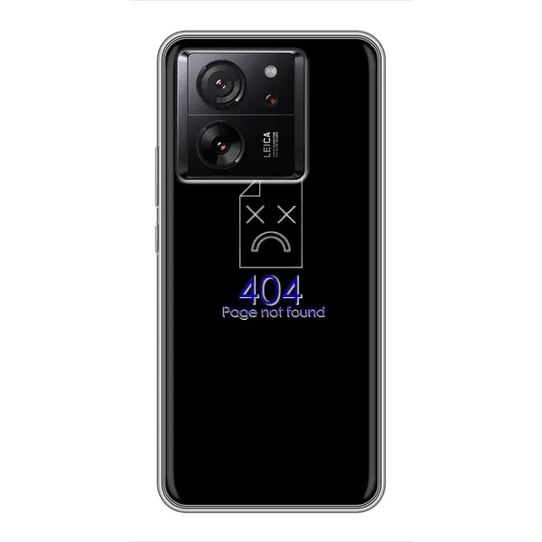 Чехол с рисунком «Ошибка 404» для Xiaomi 13T Pro Чехол с рисунком «Ошибка 404» для Xiaomi 13T Pro