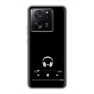 Чохол з картинками на чорному фоні для Xiaomi 13T Pro (Плеєр)