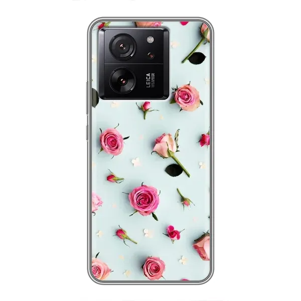 Чехол с рисунком «Разные цветы» для Xiaomi 13T Pro Чехол с рисунком «Разные цветы» для Xiaomi 13T Pro