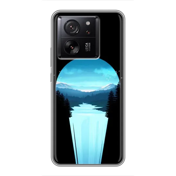 Чехол с рисунком «Синий Водопад» для Xiaomi 13T Pro Чехол с рисунком «Синий Водопад» для Xiaomi 13T Pro