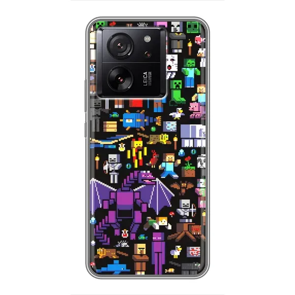 Чехол с рисунком «Все персонажи» для Xiaomi 13T Pro
