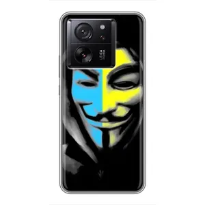 Чехол с Украинской символикой на Сяоми 13Т (Анонимус патриот)