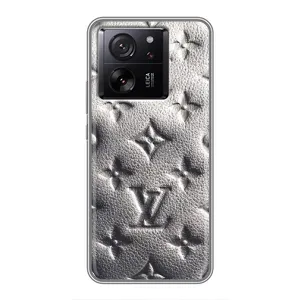 Текстурный Чехол Louis Vuitton для Сяоми 13Т (Бежевый ЛВ)