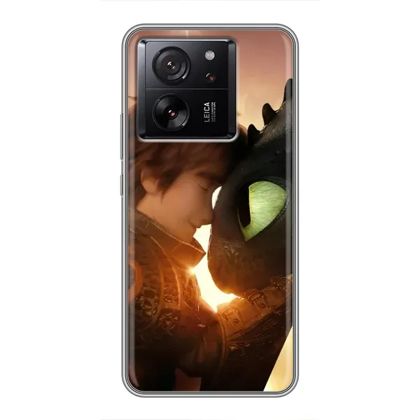 Чехол с рисунком «Беззубик и Иккинг» для Xiaomi 13T Чехол с рисунком «Беззубик и Иккинг» для Xiaomi 13T