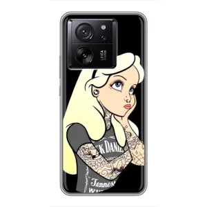Чехол Стильные девушки на Xiaomi 13T (Девушка обиделась)
