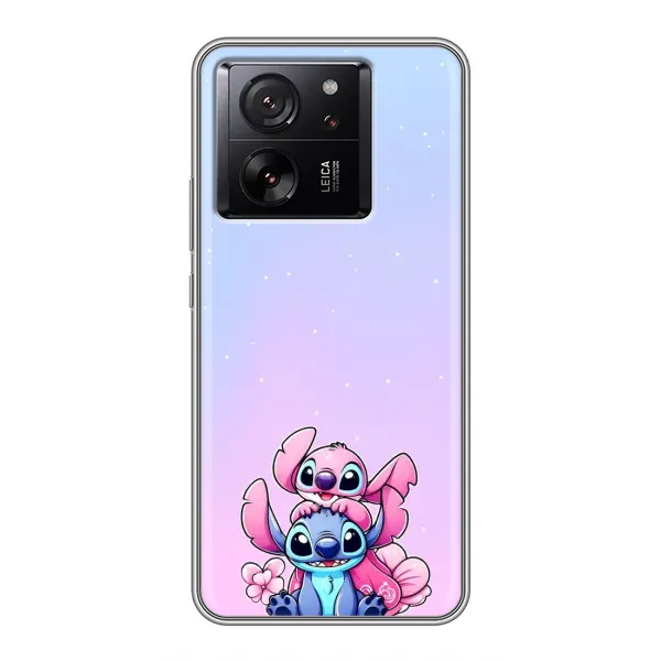 Чехол с рисунком «Энджл и Стич» для Xiaomi 13T Чехол с рисунком «Энджл и Стич» для Xiaomi 13T