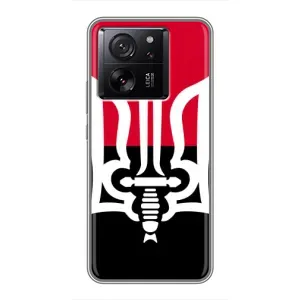 Чехлы УПА (Красно-Чёрный) на Xiaomi 13T (Герб Украины)