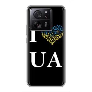 Силиконовый Чехол на Xiaomi 13T (Я-Украина) (I Love UA)