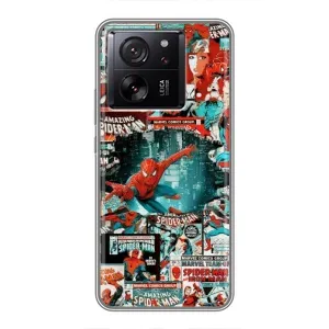 Чохол Супергерой Людина Павук на Xiaomi 13T (Комікси Людина Павук)