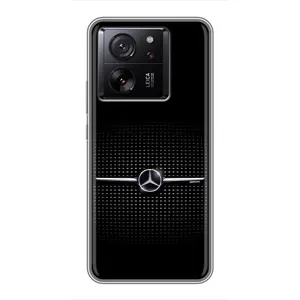Силиконовый бампер с картинкой машины на Xiaomi 13T (Mercedes)