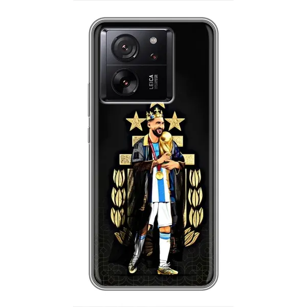 Чехол с рисунком «Месси король» для Xiaomi 13T Чехол с рисунком «Месси король» для Xiaomi 13T