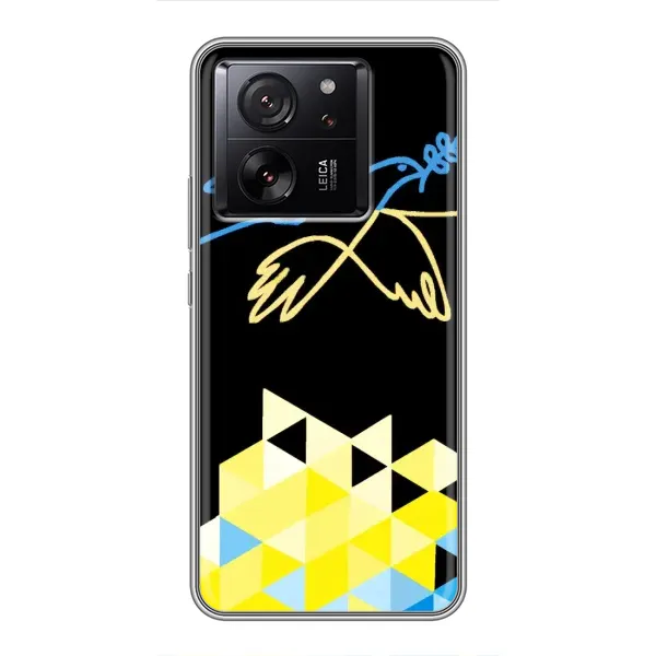Чехол с рисунком «Мир для Украины» для Xiaomi 13T Чехол с рисунком «Мир для Украины» для Xiaomi 13T