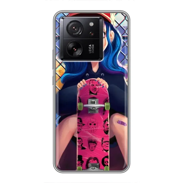 Чехол с рисунком «Модная девушка» для Xiaomi 13T