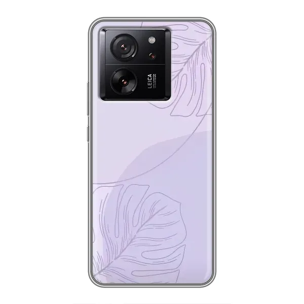 Чехол с рисунком «Монстера фиолетовая» для Xiaomi 13T Чехол с рисунком «Монстера фиолетовая» для Xiaomi 13T