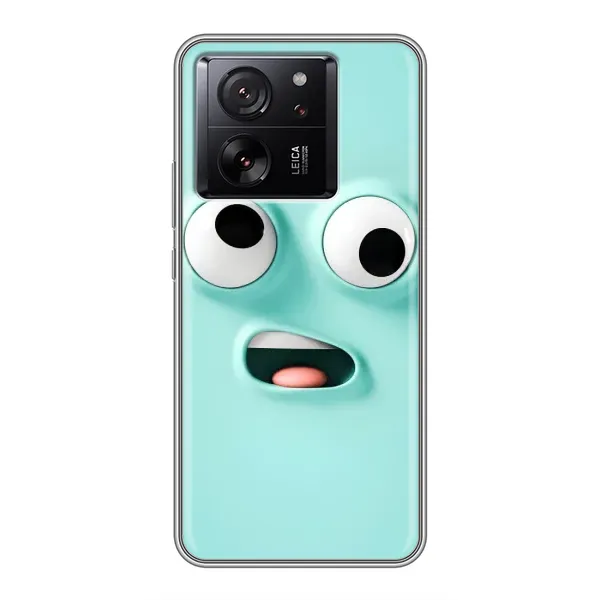 Чехол с рисунком «Забавное мятное лицо» для Xiaomi 13T Чехол с рисунком «Забавное мятное лицо» для Xiaomi 13T
