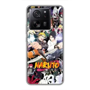 Купить Чехлы на телефон с принтом Anime для Xiaomi 13T (Наруто постер)