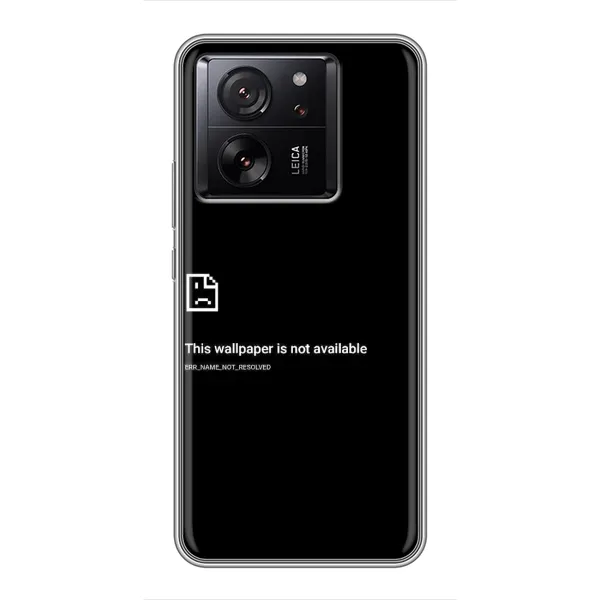 Чехол с рисунком «Ошибка» для Xiaomi 13T Чехол с рисунком «Ошибка» для Xiaomi 13T