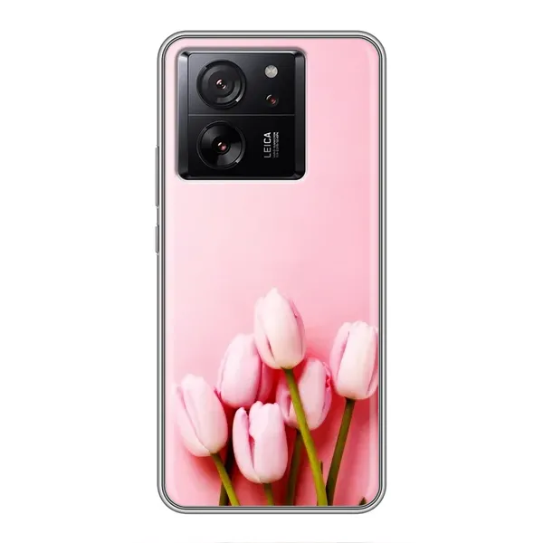 Чехол с рисунком «Розовые тюльпаны» для Xiaomi 13T Чехол с рисунком «Розовые тюльпаны» для Xiaomi 13T