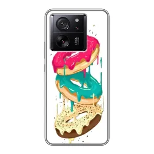 Чехол с изображением вкусной еды для Xiaomi 13T (Сочные пончики)