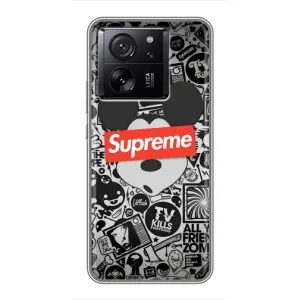 Чехол с Брендами одежды на Сяоми 13Т (Supreme Маус)