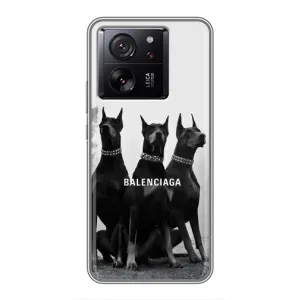 Чехол ДОБЕРМАН для Xiaomi 13T (Три добермана)
